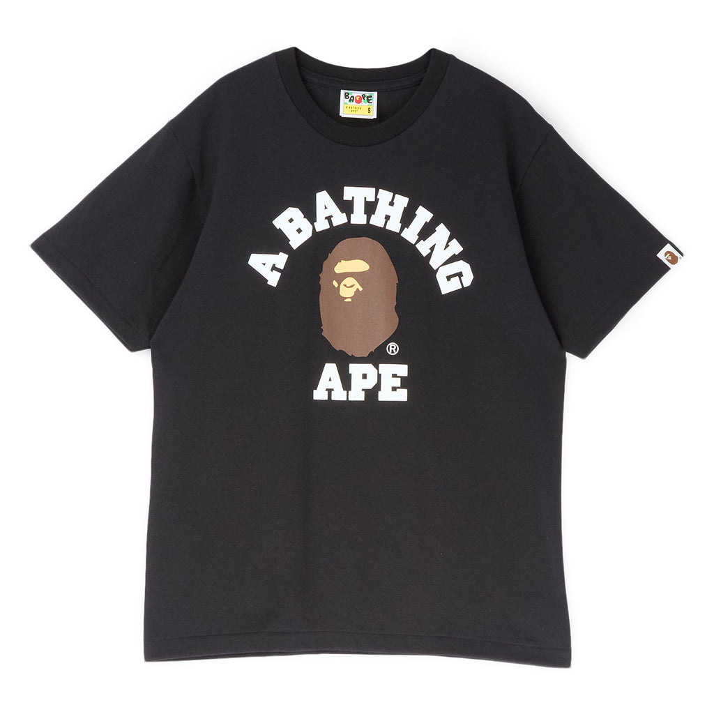 A Bathing Ape College Tee M (Black)