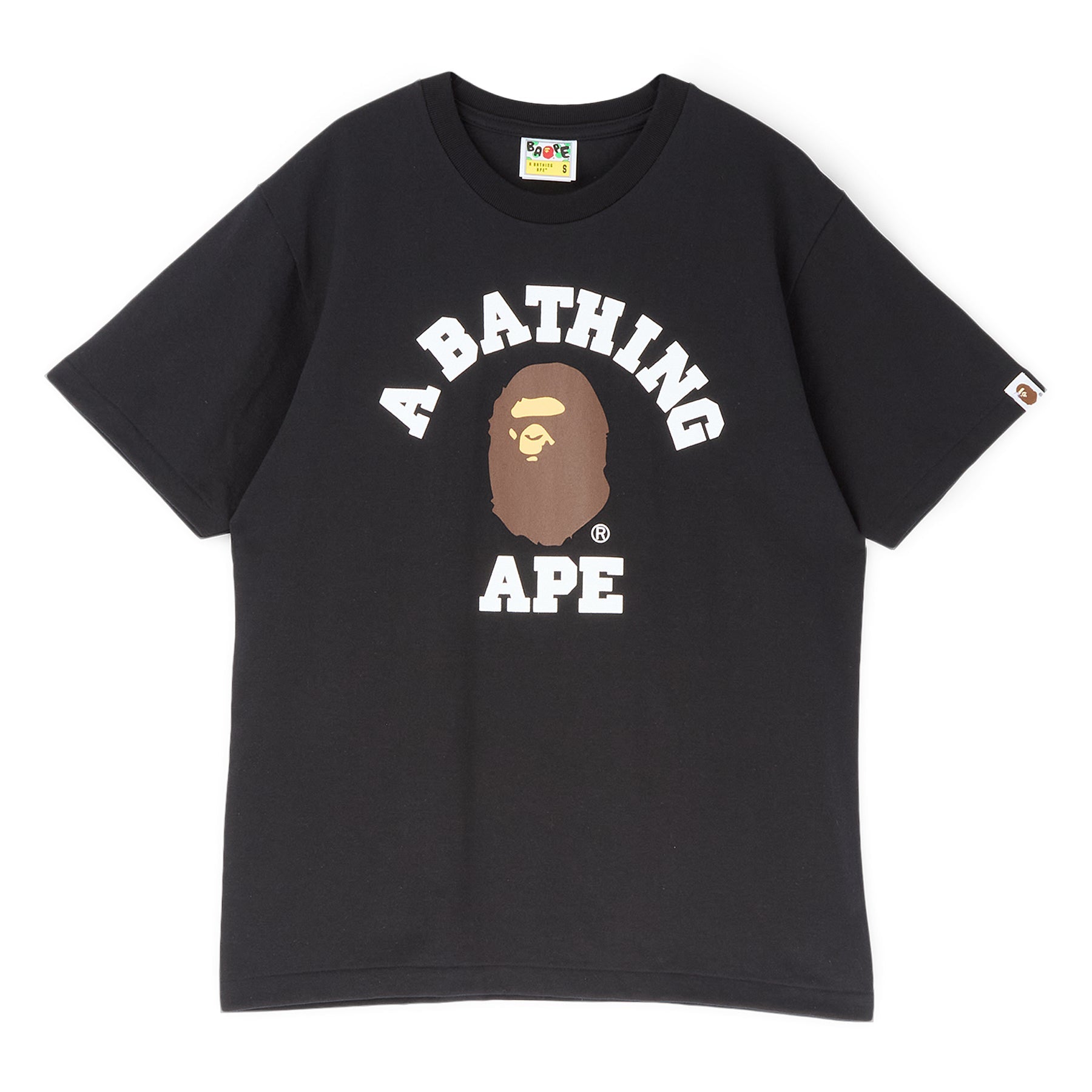 A Bathing Ape College Tee M (Black)