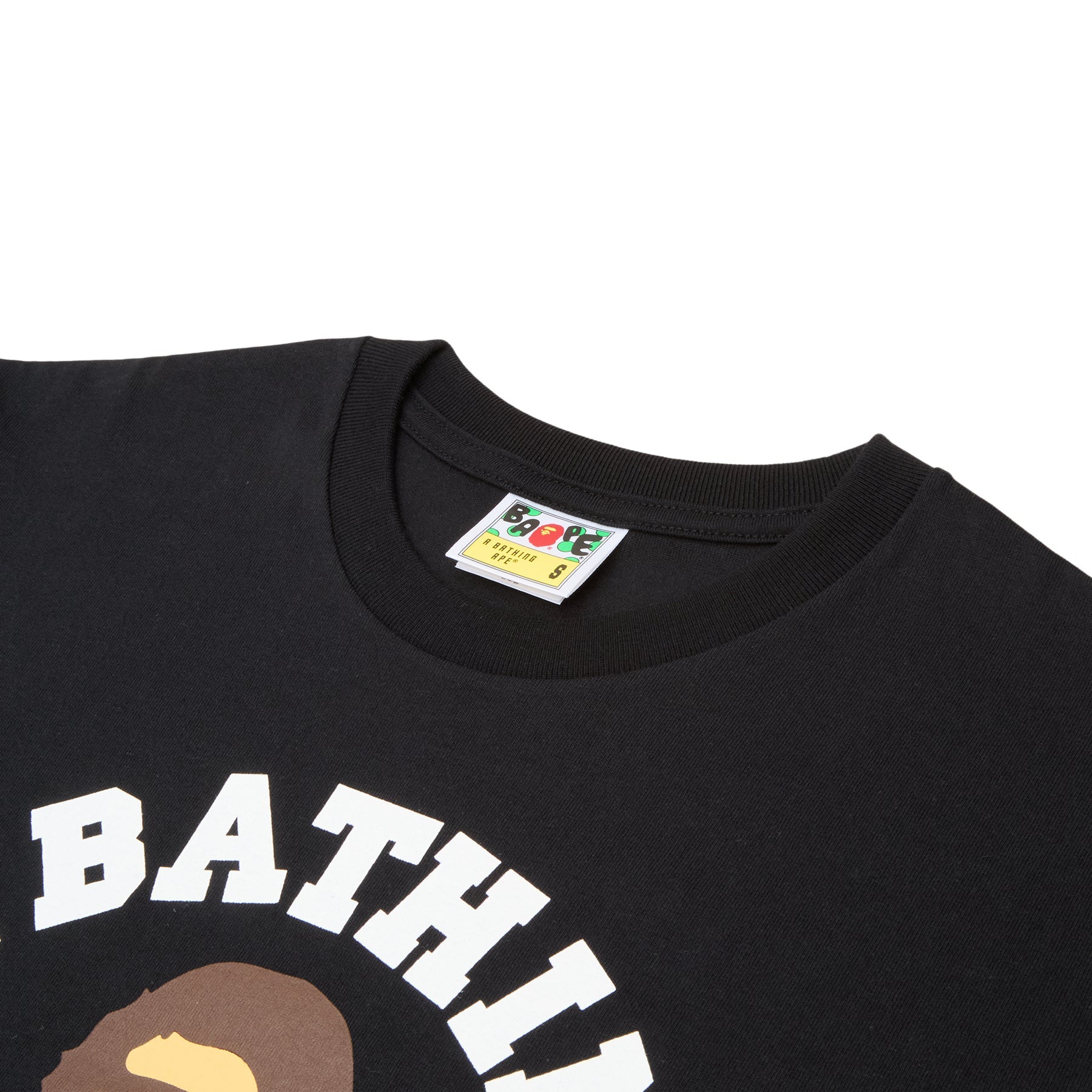 A Bathing Ape College Tee M (Black)