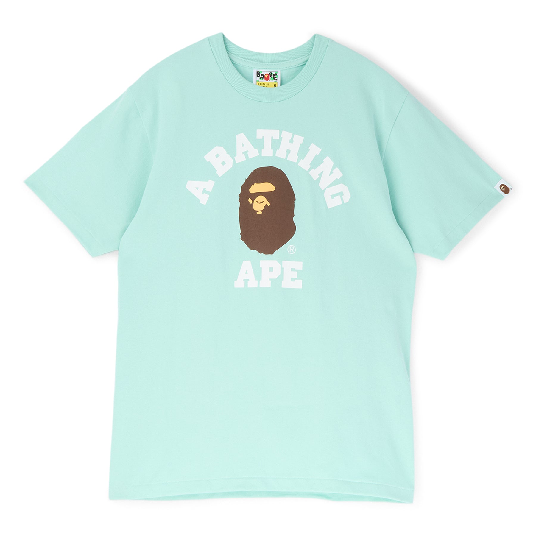 A Bathing Ape College Tee M (Green)