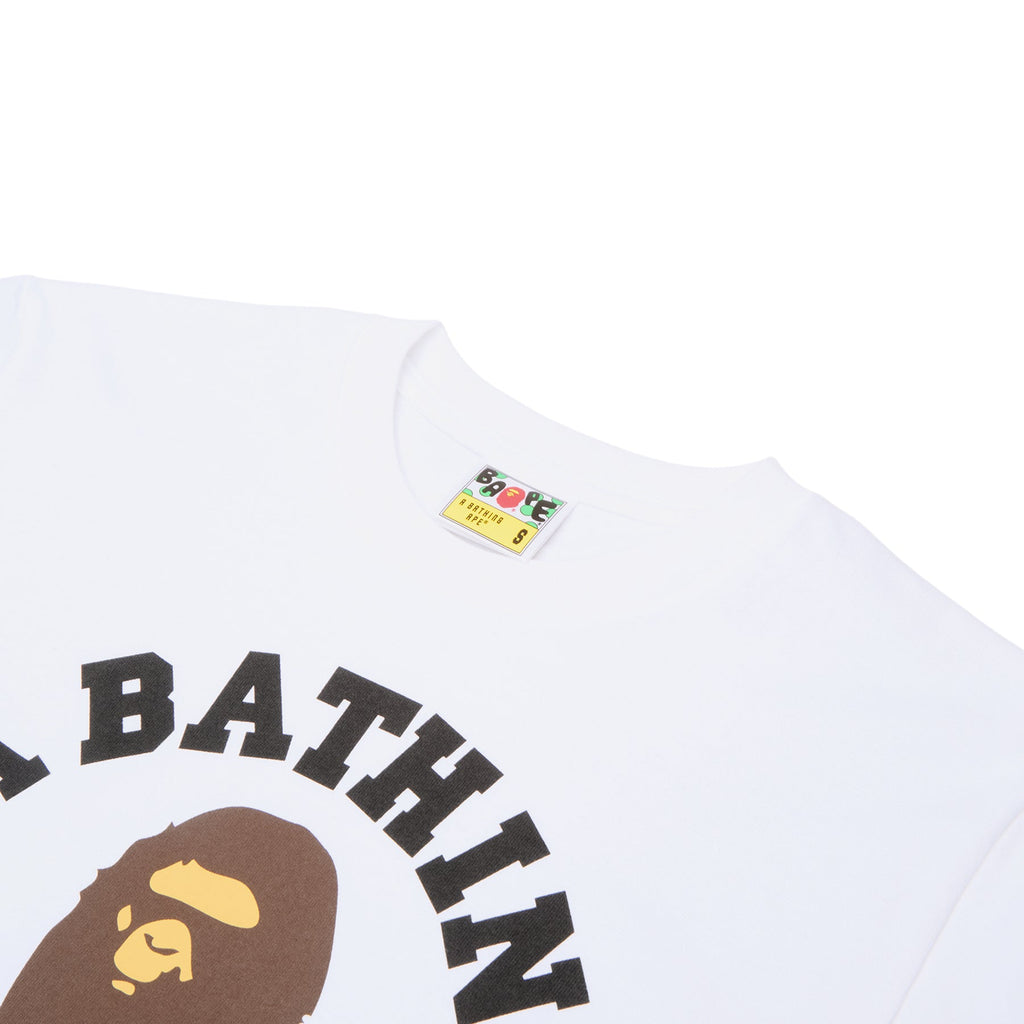 A Bathing Ape College Tee M (White)