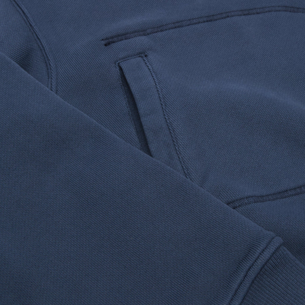 Brain Dead Half Zip Collared Sweatshirt (Midnight)