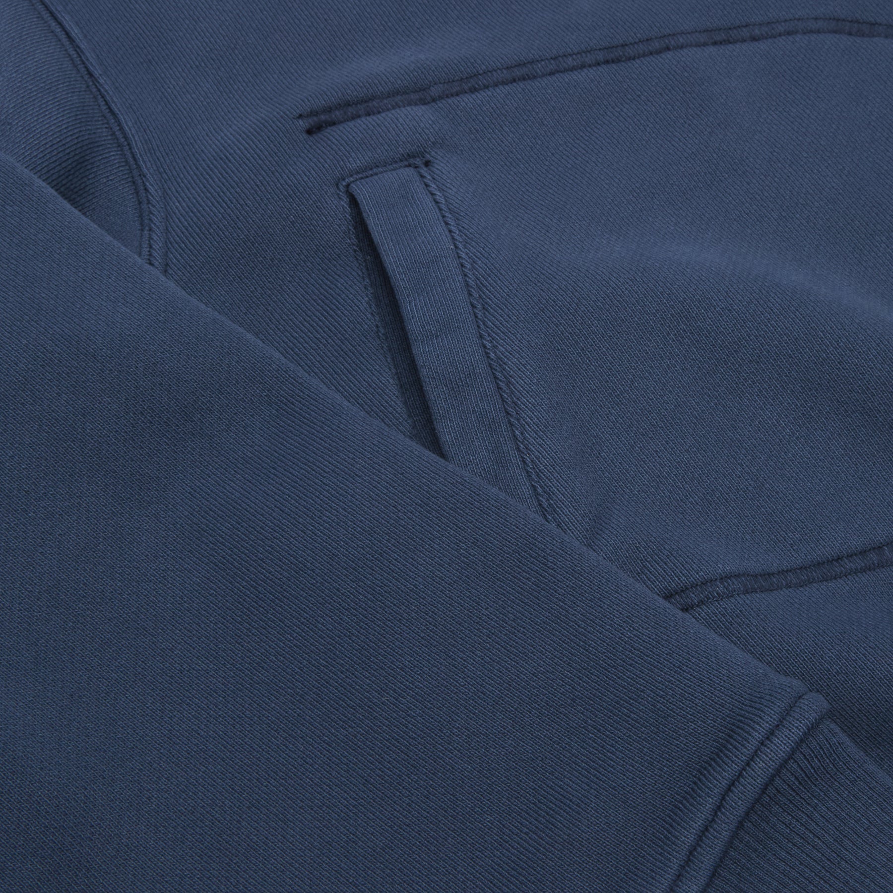 Brain Dead Half Zip Collared Sweatshirt (Midnight)