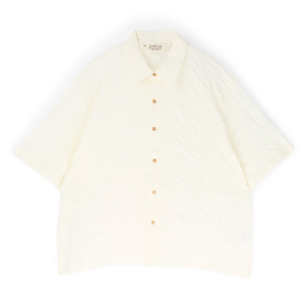 Brain Dead Twisted Piping Shirt (Natural)