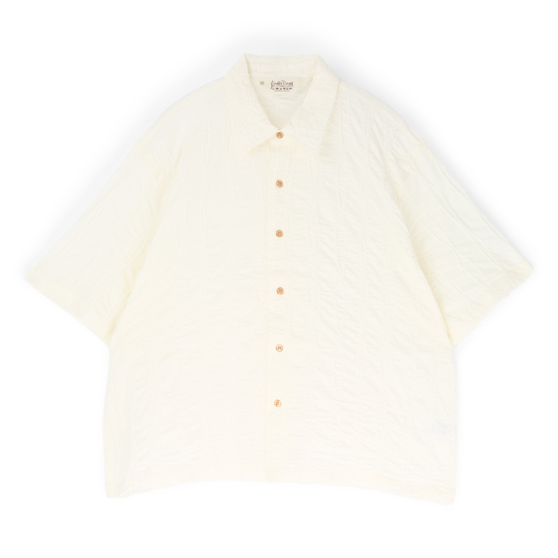 Brain Dead Twisted Piping Shirt (Natural)
