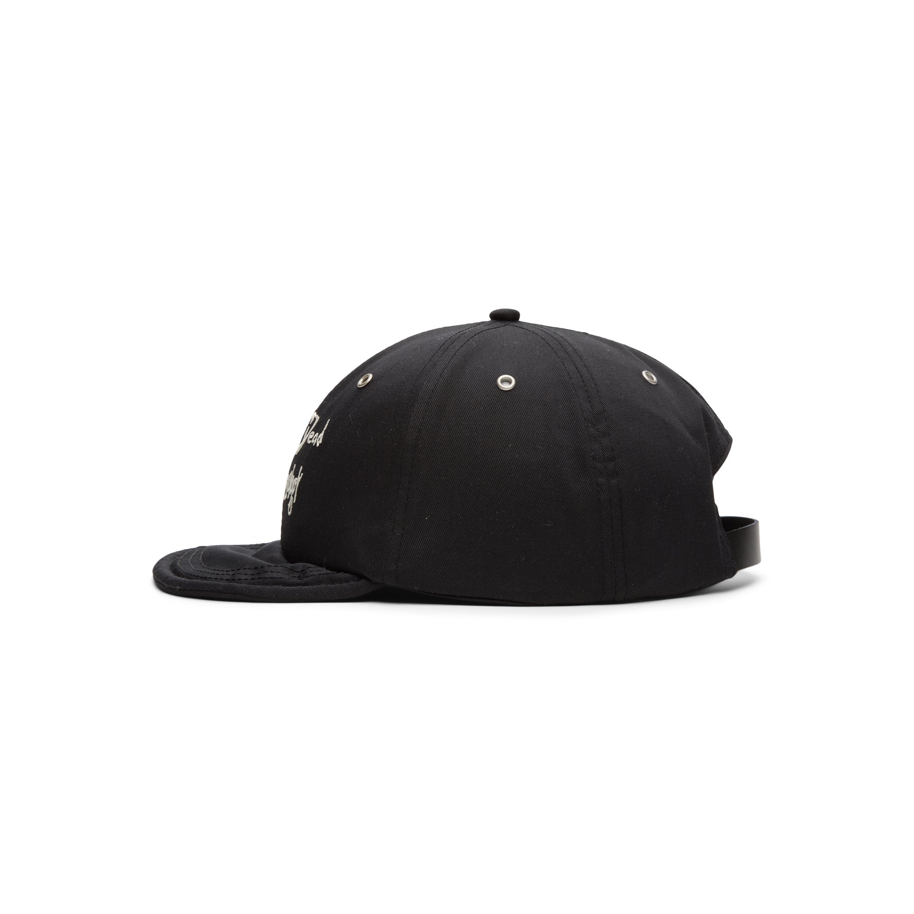 Brain Dead Folk Technology Wire Brim 6 Panel Hat (Black)
