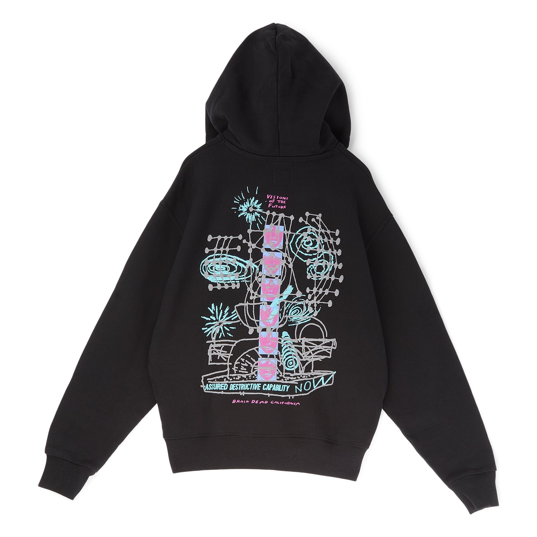 Brain Dead Permanent Universe Hoodie (Black)