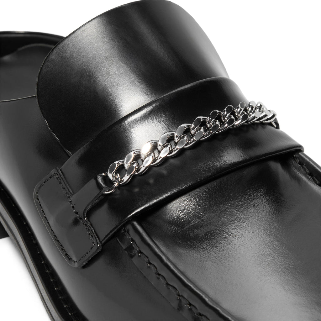 Martine Rose Square Toe Mule (Black)