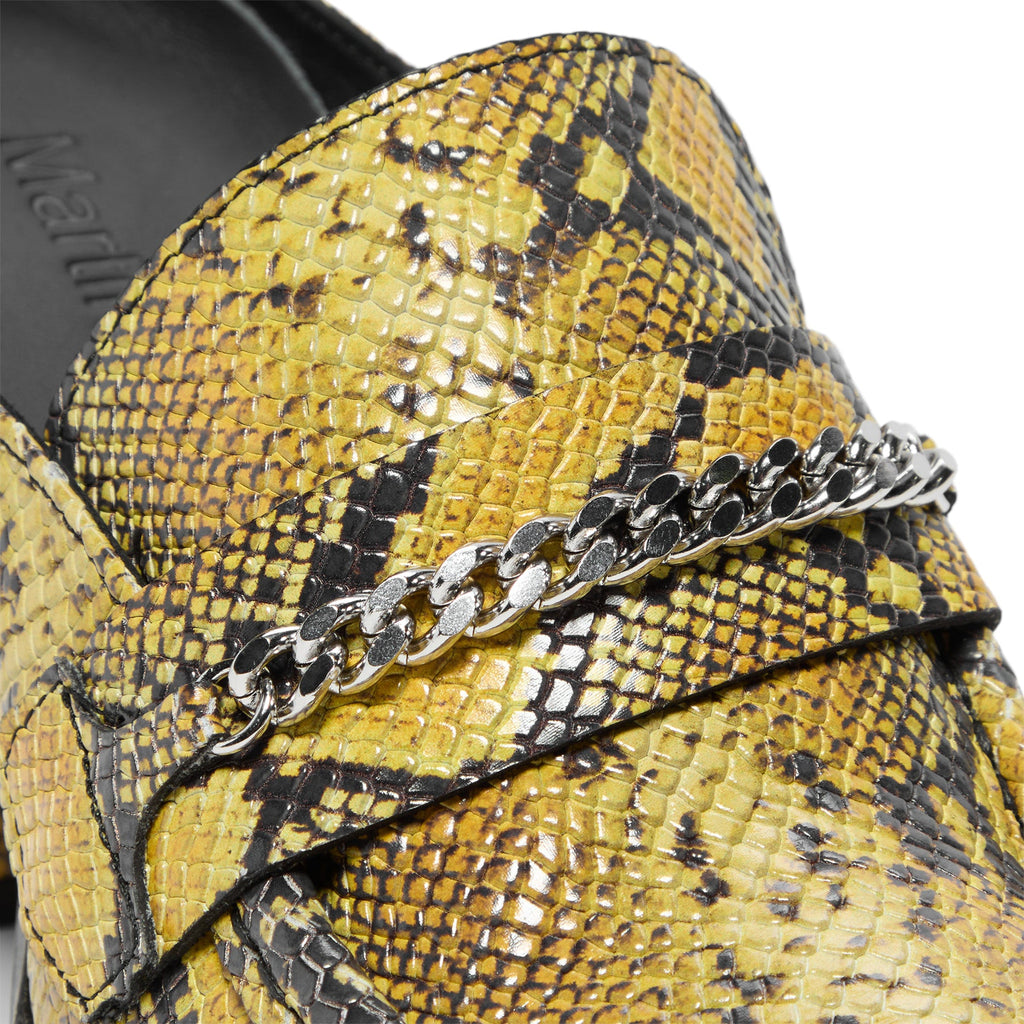 Martine Rose Square Toe Heel (Yellow/Black)