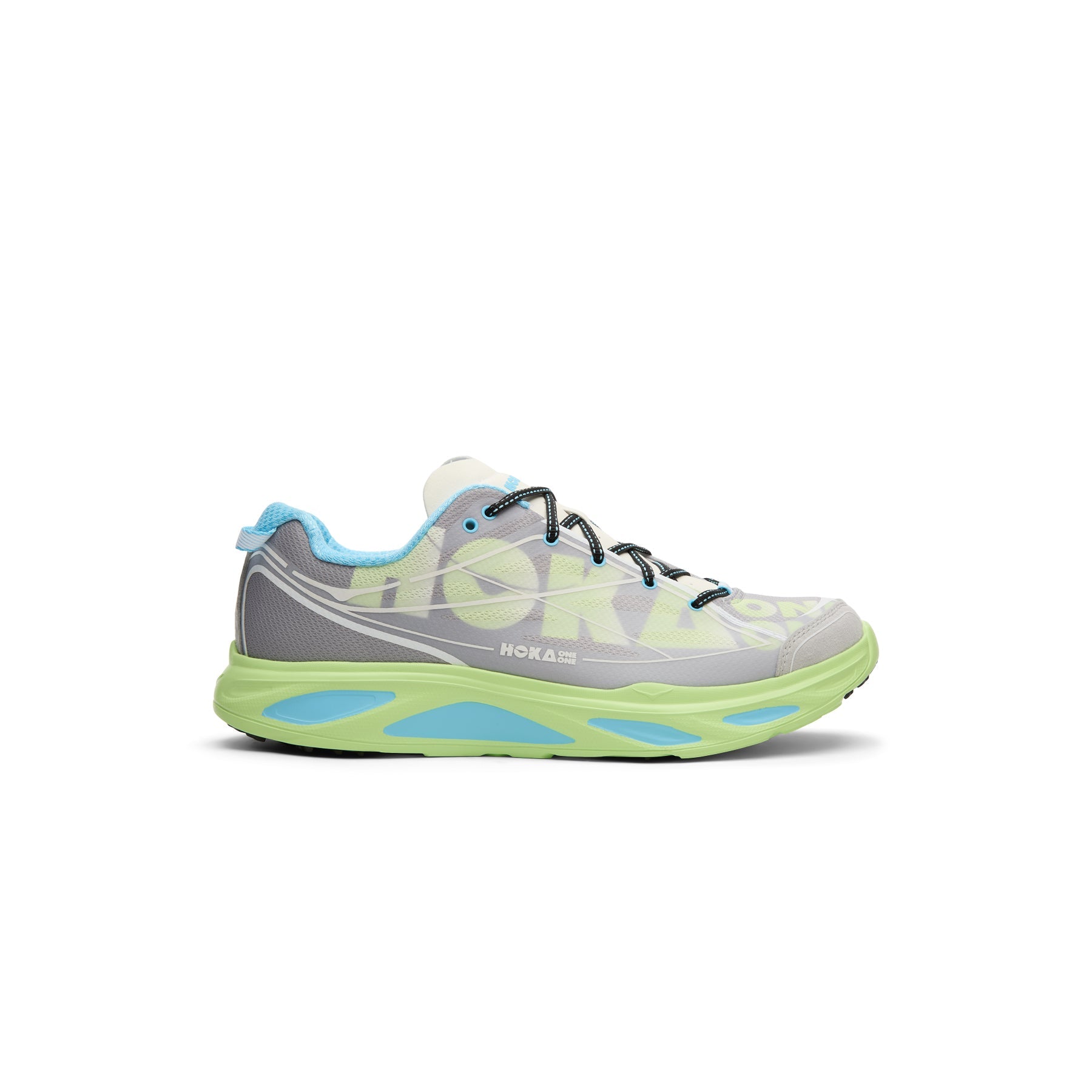 HOKA U Huaka Pro (Stellar Grey / Neon Yuzu)