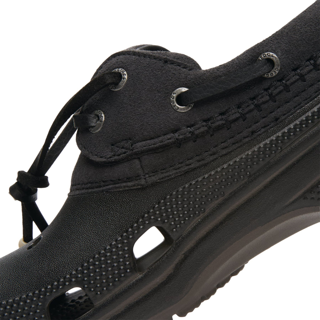 Crocs Classic Luxe Boat Shoe (Dark Cocoa)