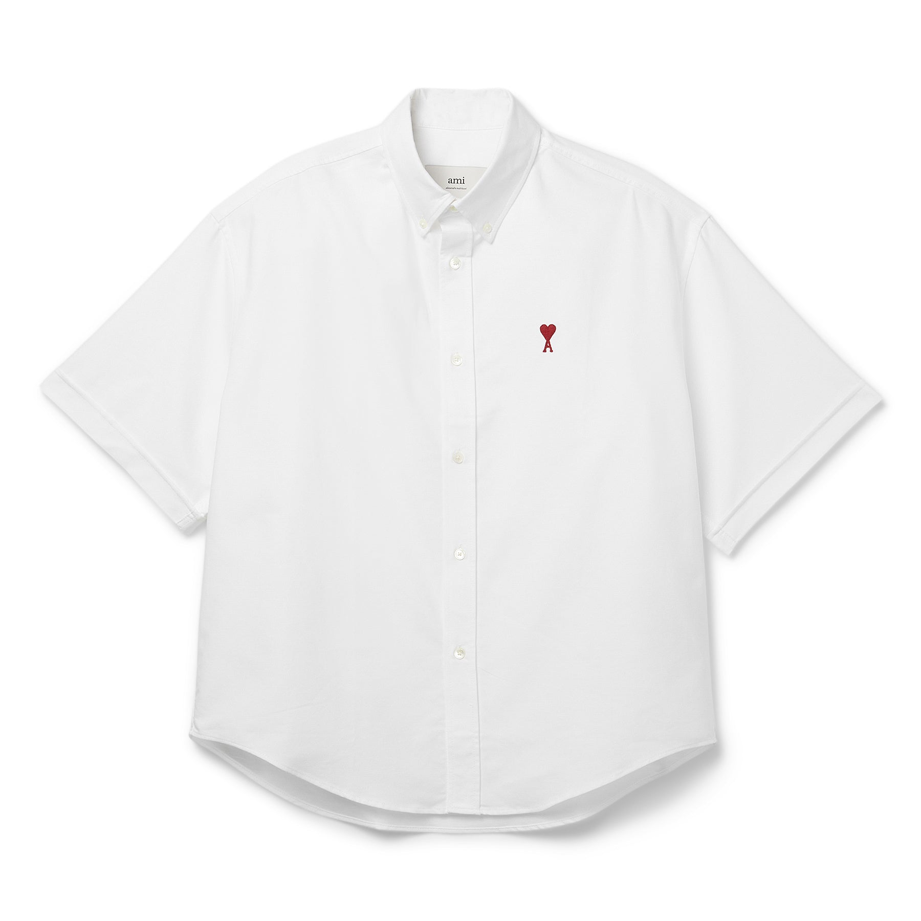 AMI Boxy Fit Shirt (Natural white)