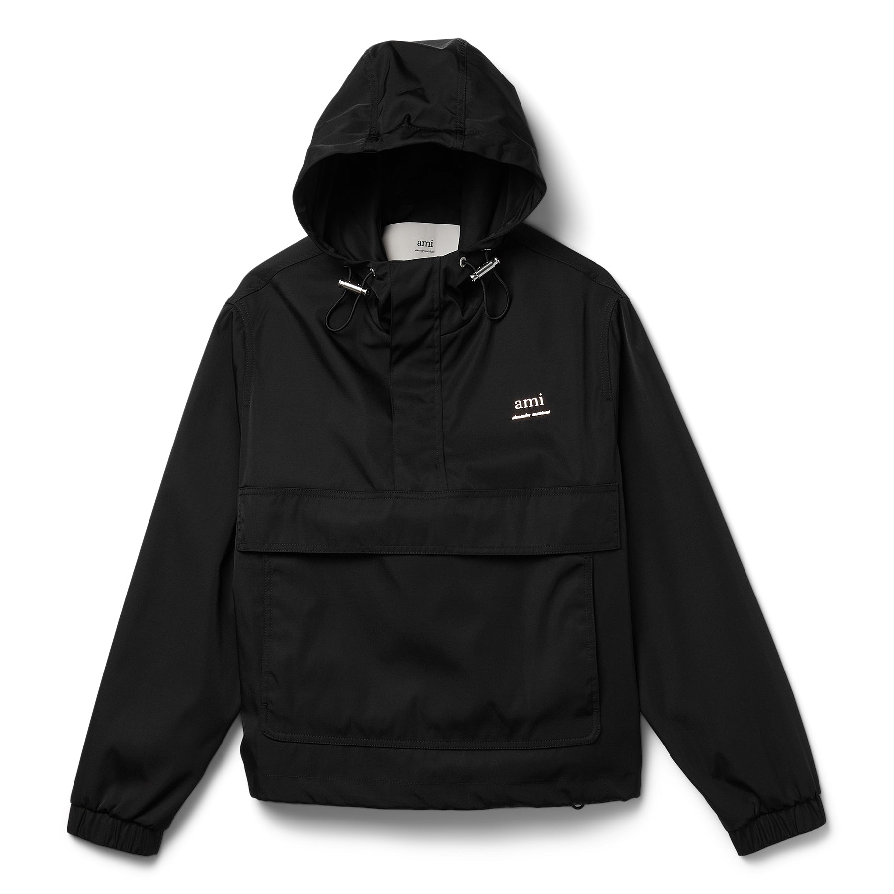 AMI Hooded Ami Windbreaker (BLACK)