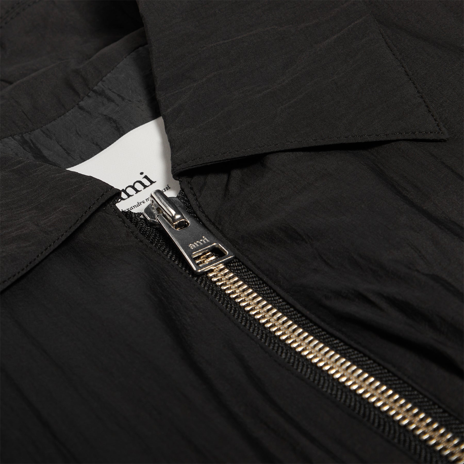 AMI ADC Zipped Jacket (BLACK)