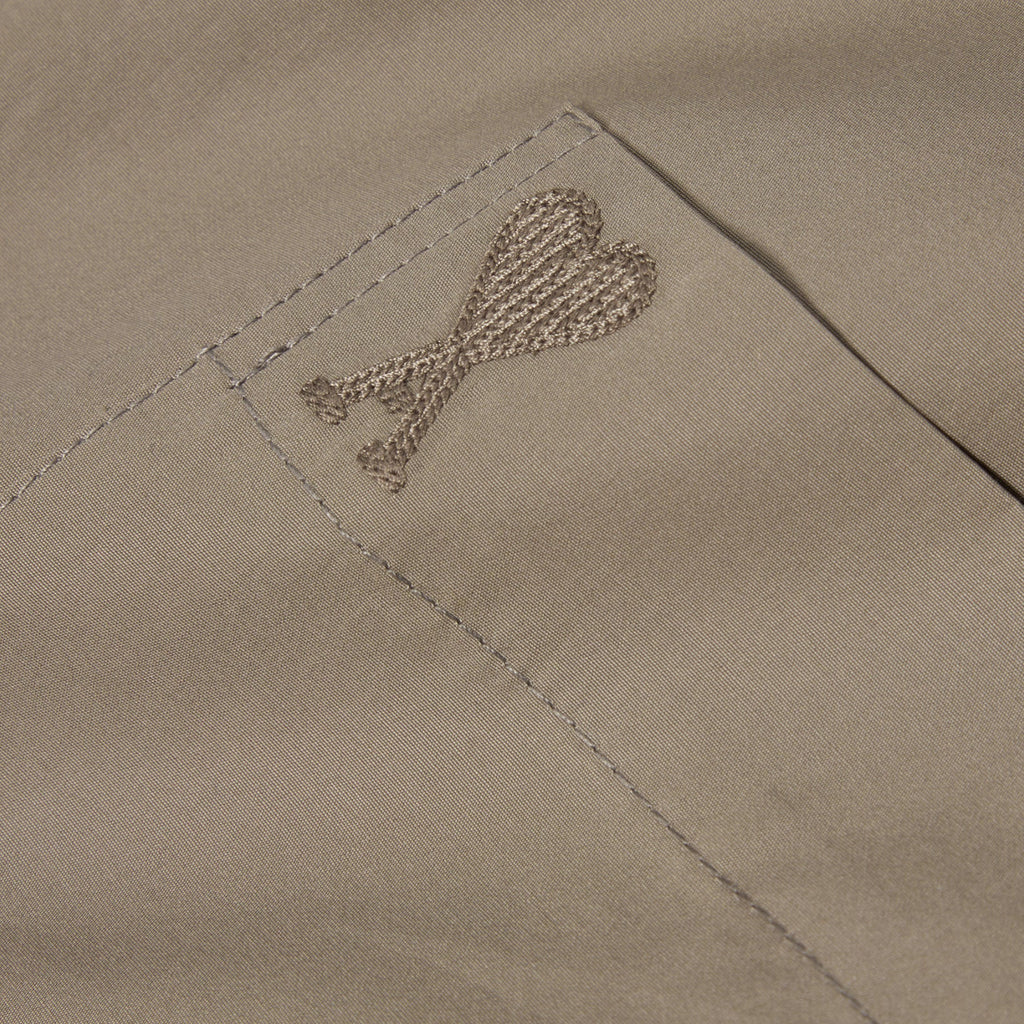 AMI Short Sleeve Boxy Shirt (Ash)