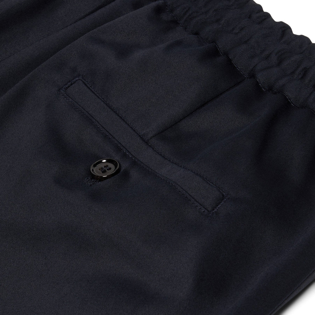 AMI Elasticated Waist Shorts (Navy Blue)