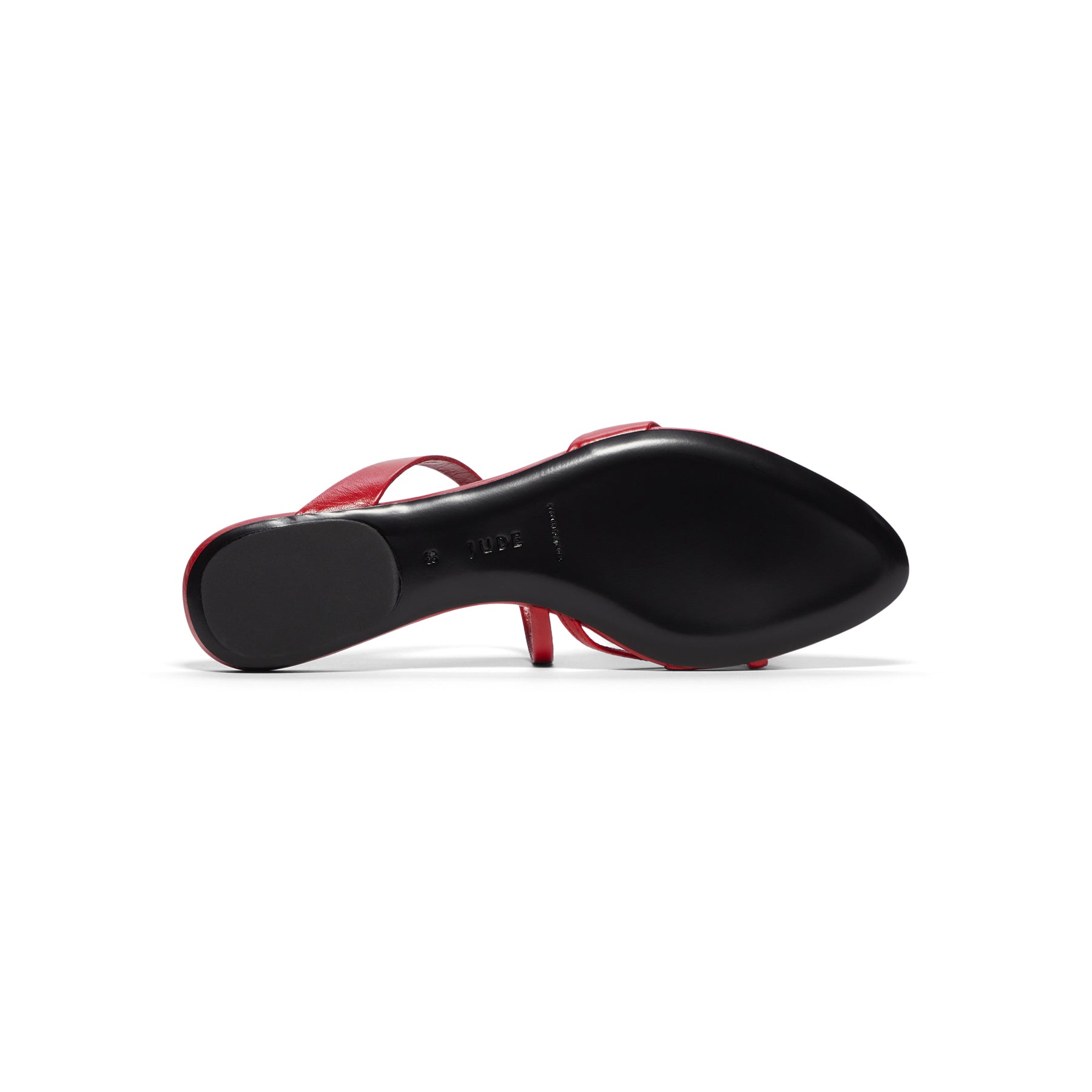 Jude Heath Sandal (Red Leather)