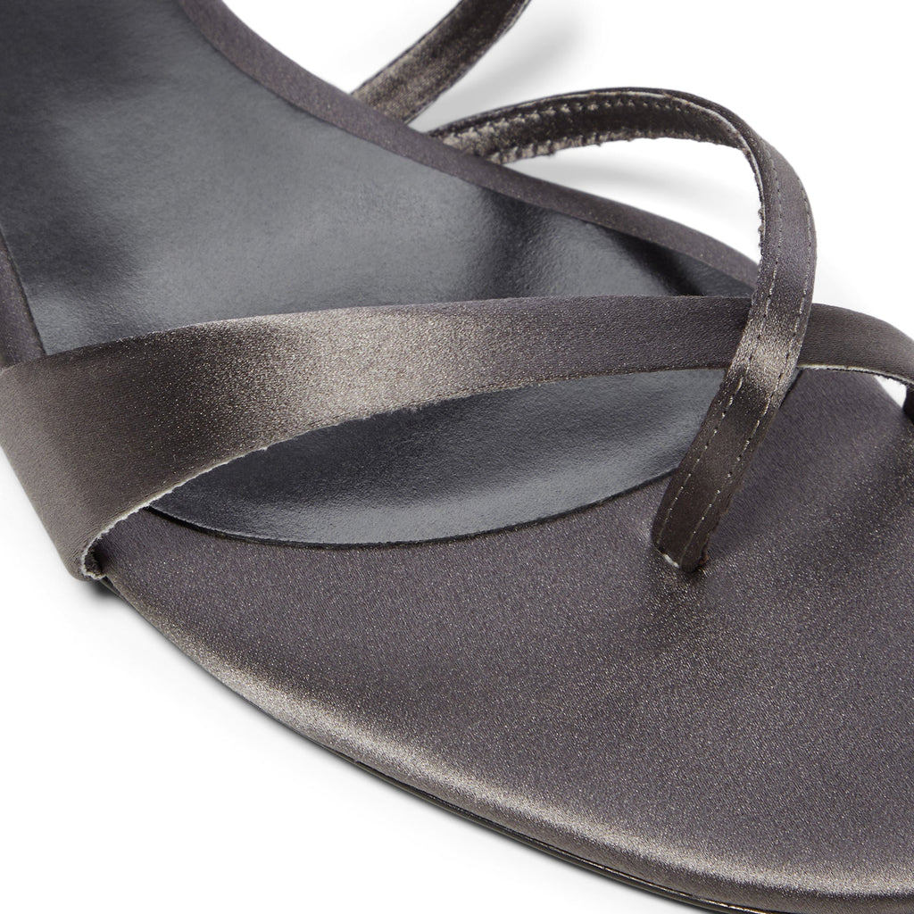 Jude Heath Sandal (Grey Satin)