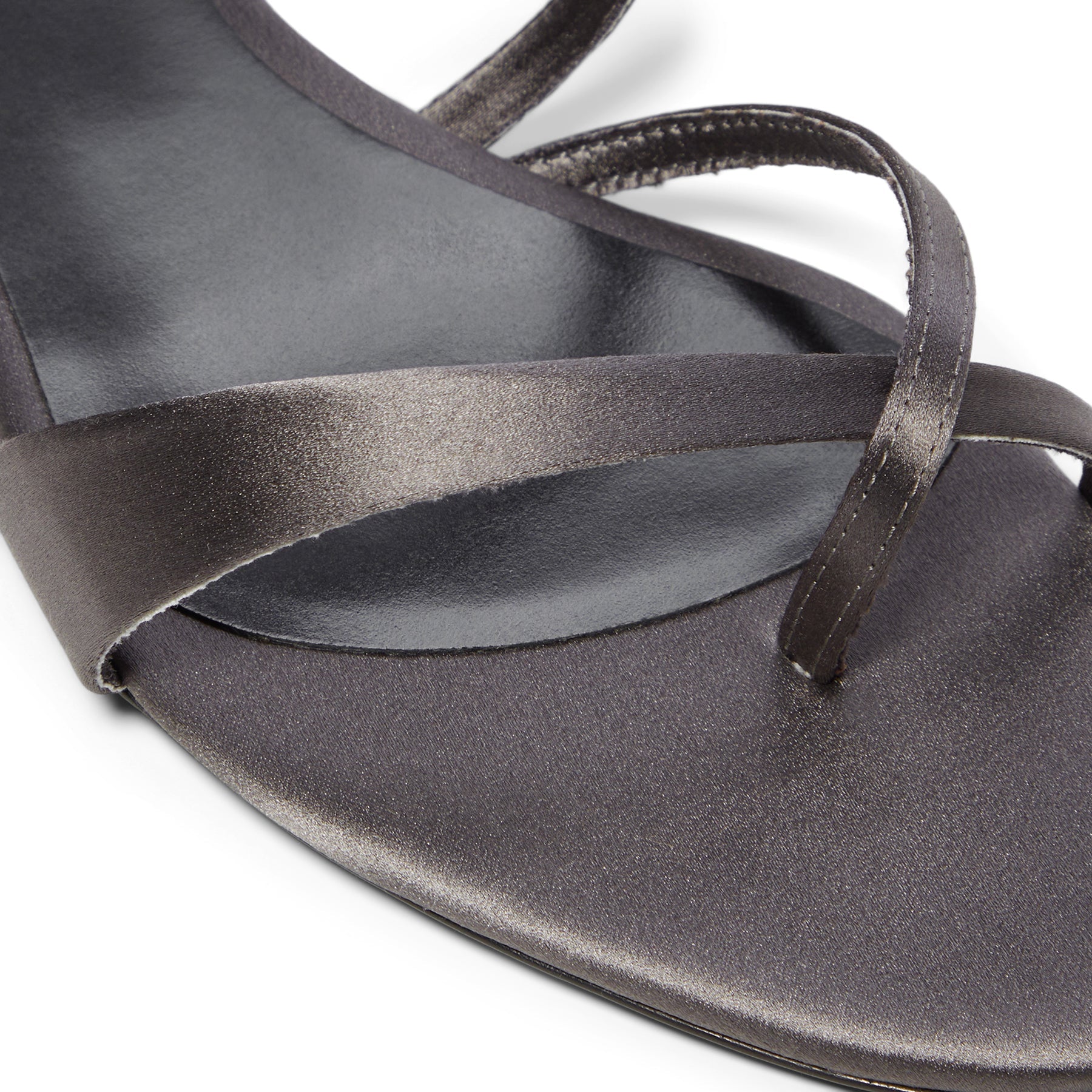 Jude Heath Sandal (Grey Satin)