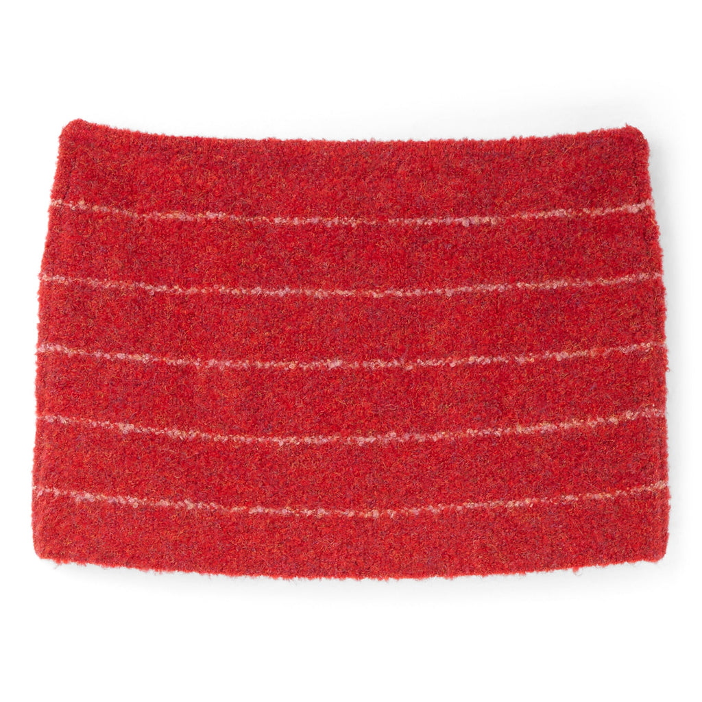 Danielle Guizio Aurelie Mini Skirt (Red)