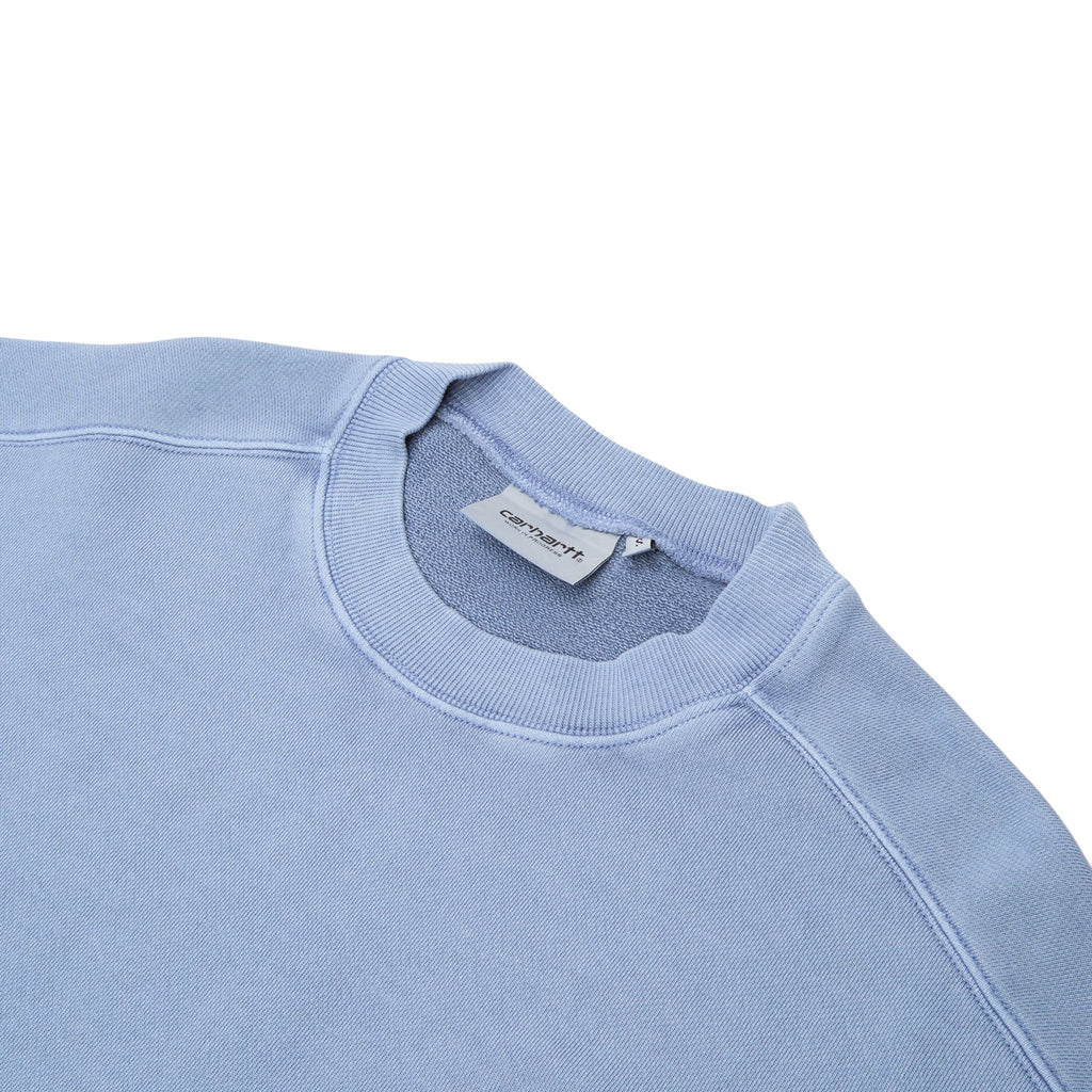 Carhartt WIP Nelson Sweat (Gentle Blue (Garment Dyed))