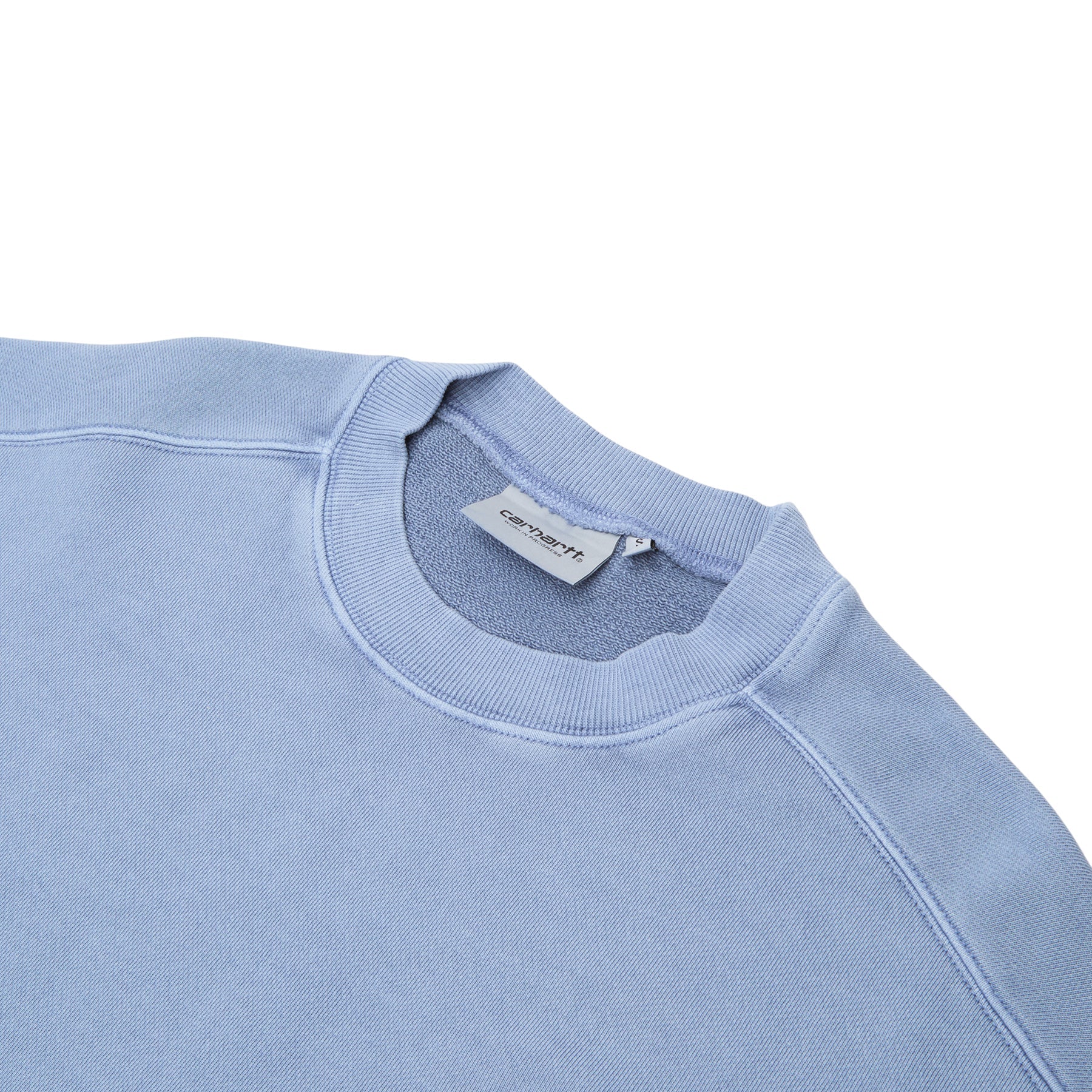Carhartt WIP Nelson Sweat (Gentle Blue (Garment Dyed))