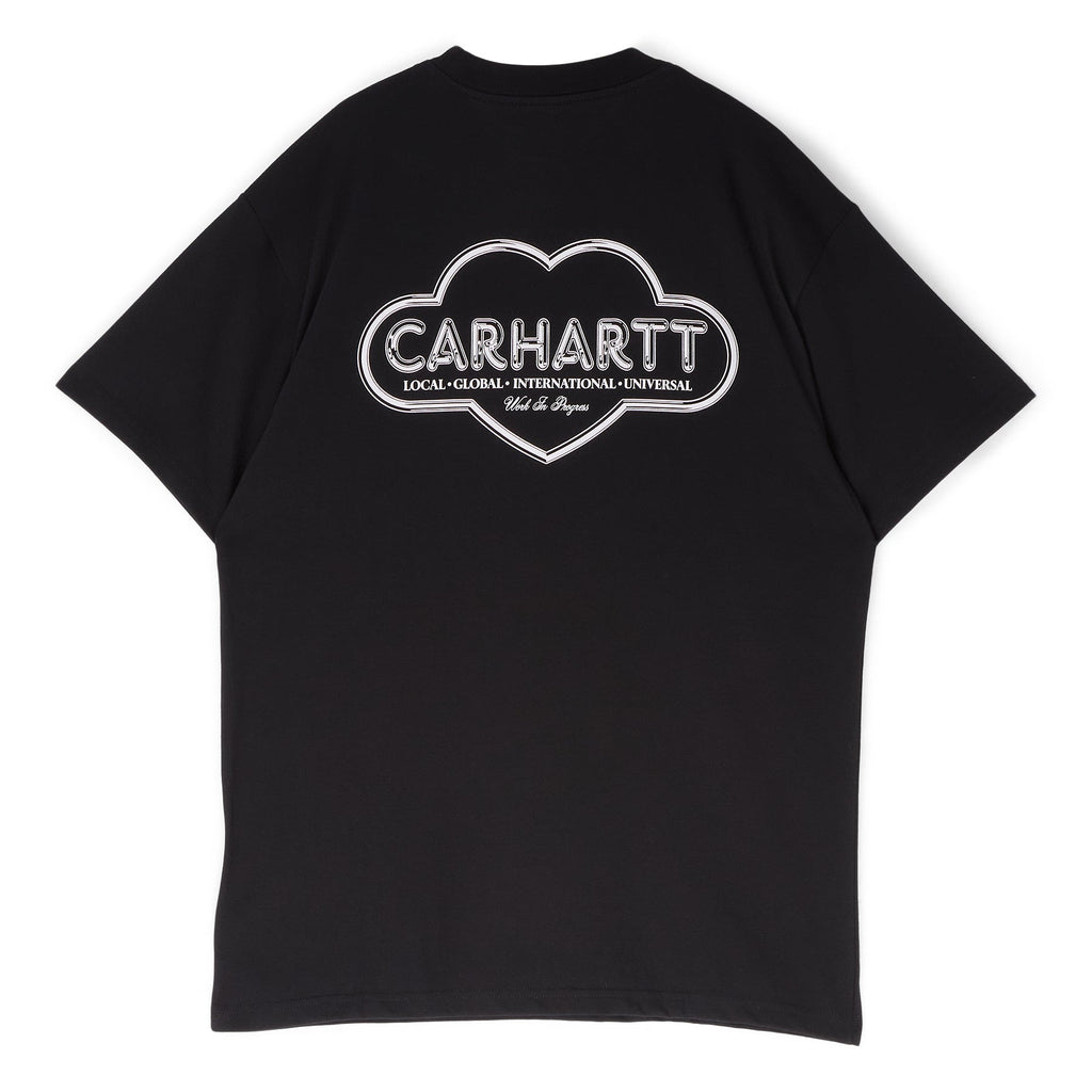 Carhartt WIP S/S Cloud Heart T-Shirt (Black)