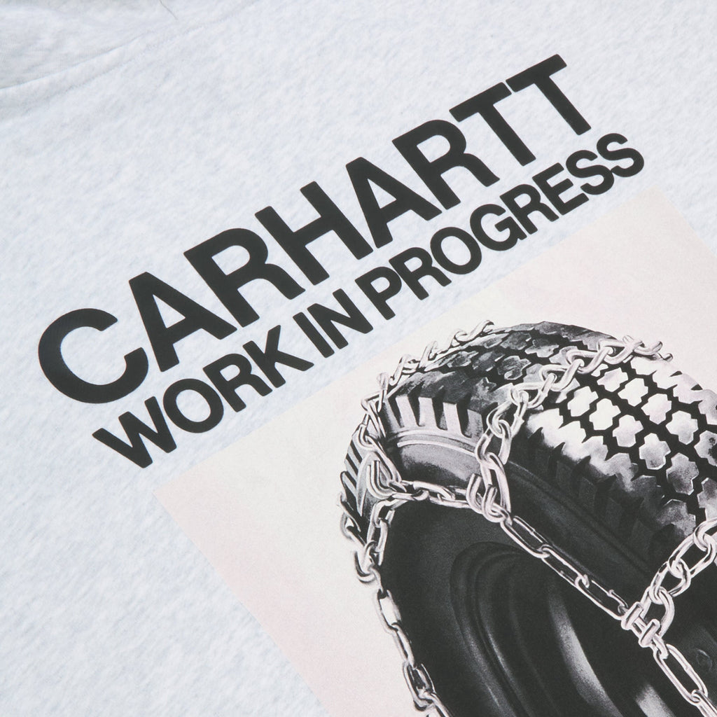 Carhartt WIP Hooded Sean Hamilton Sweat (Ash Heather)