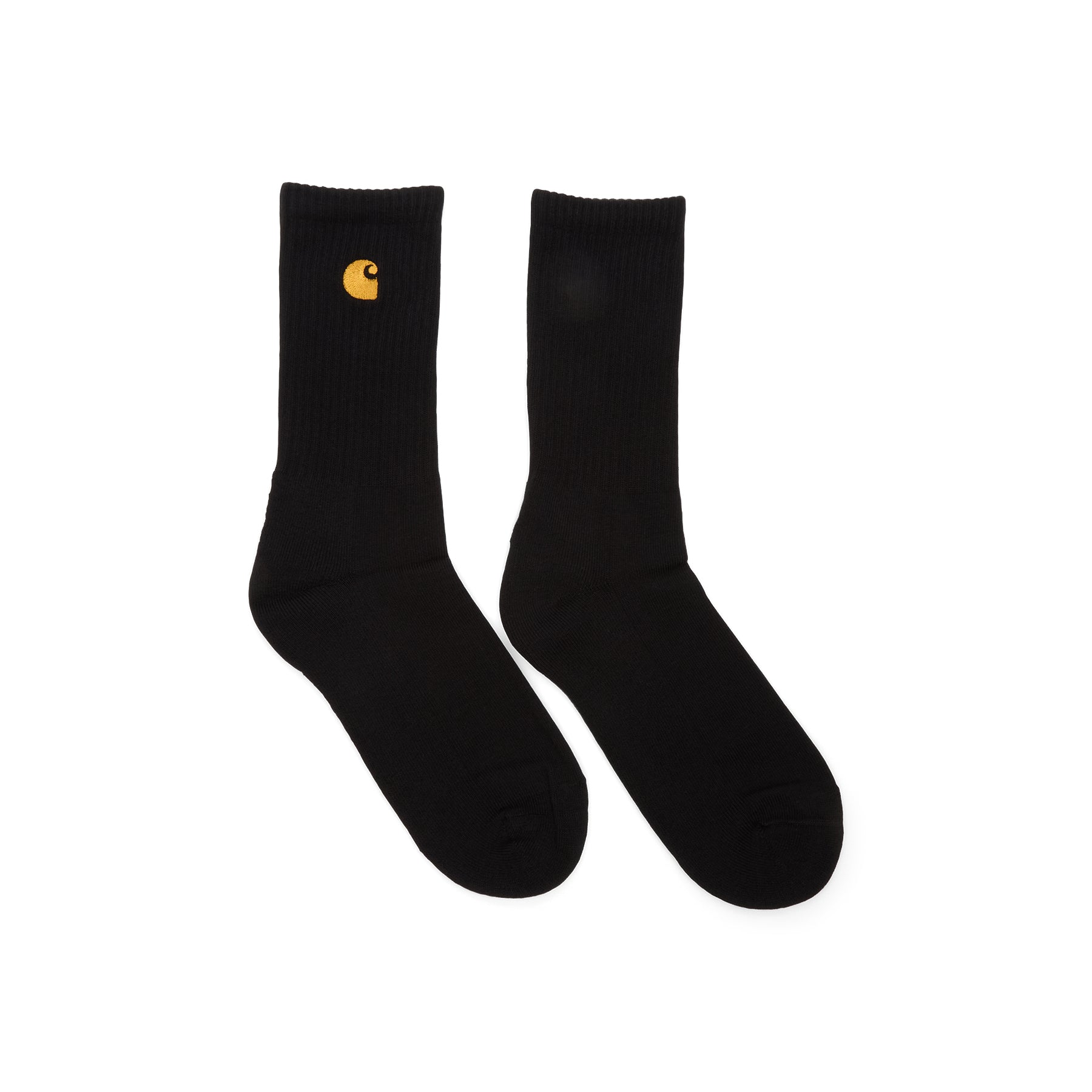 Carhartt WIP Chase Socks (Black / Gold)