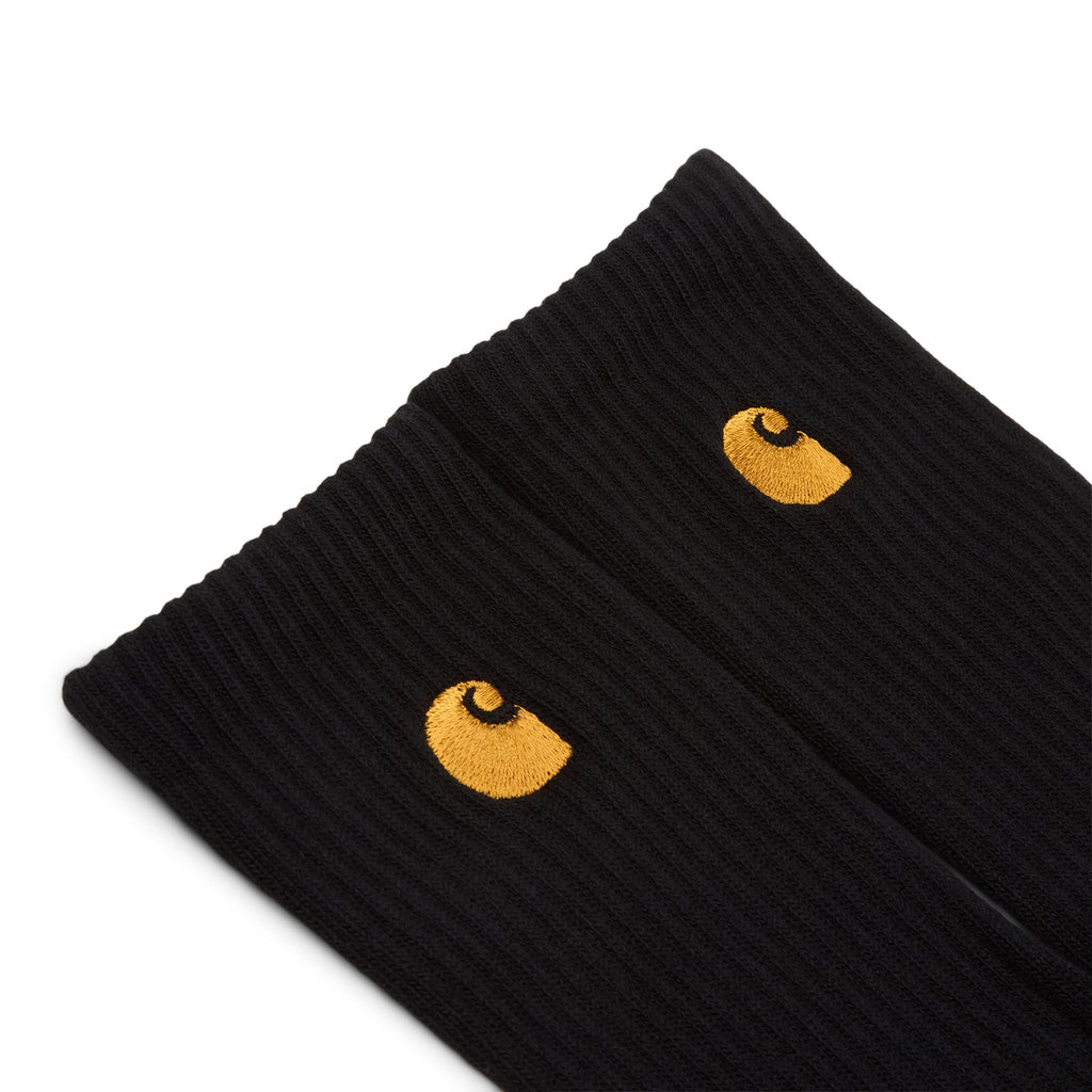 Carhartt WIP Chase Socks (Black / Gold)