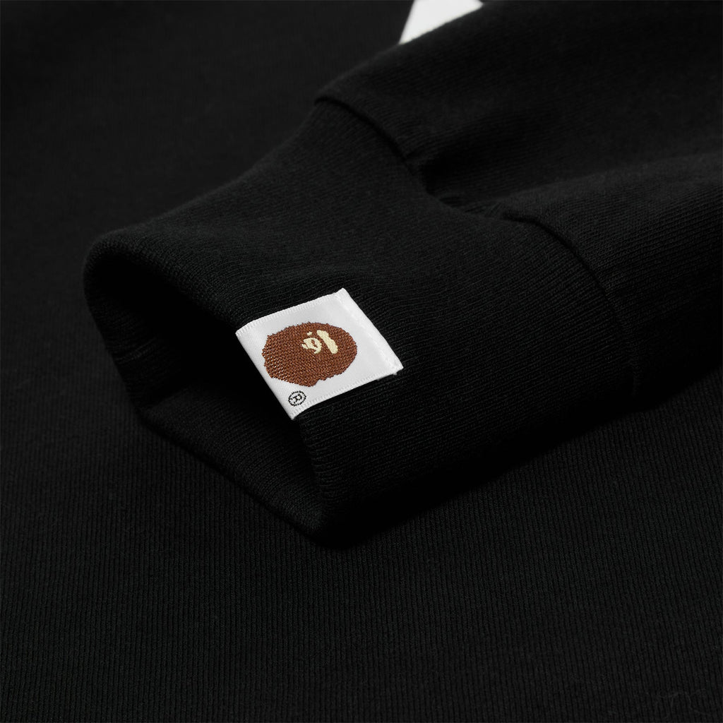 A Bathing Ape College Long Sleeve Tee (Black)