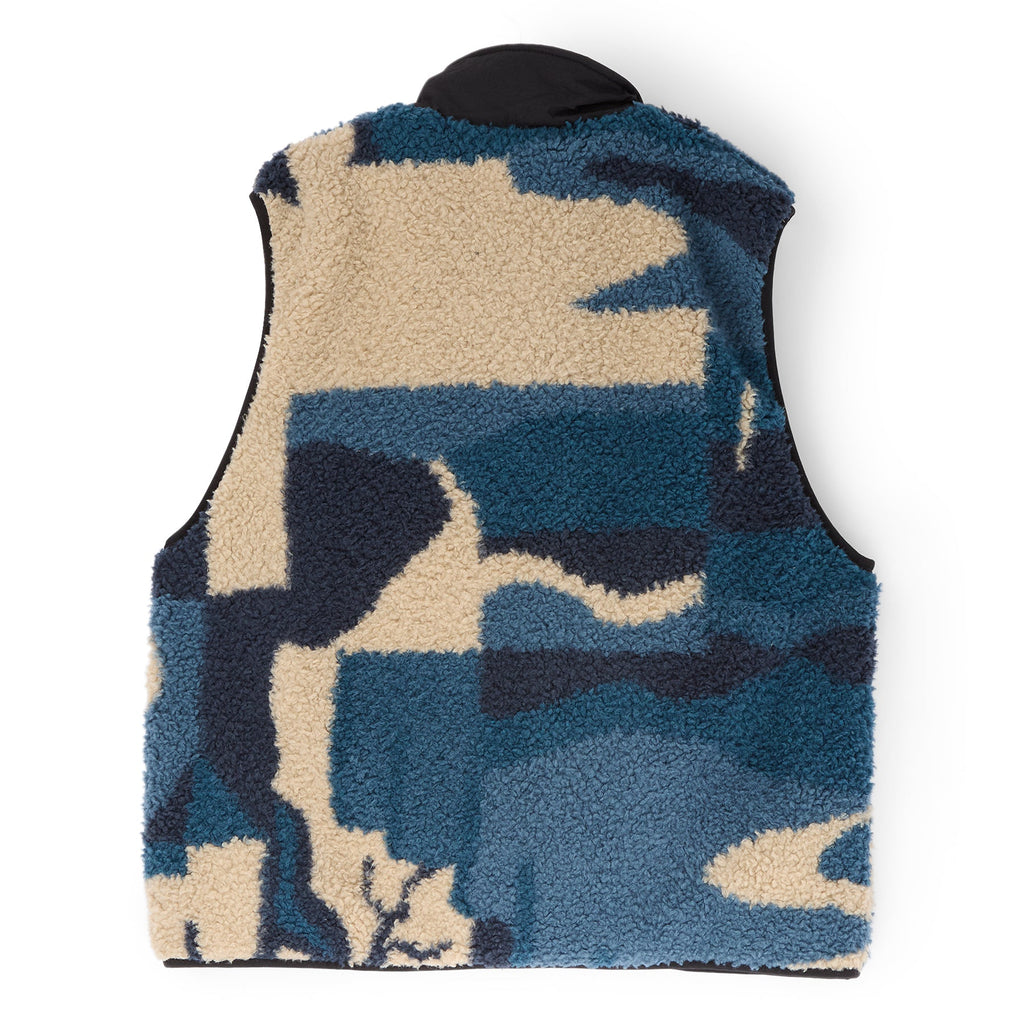 by Parra Infinite Bird Reversible Vest (Navy Blue)