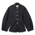 GANNI Structured Blazer (Phantom)
