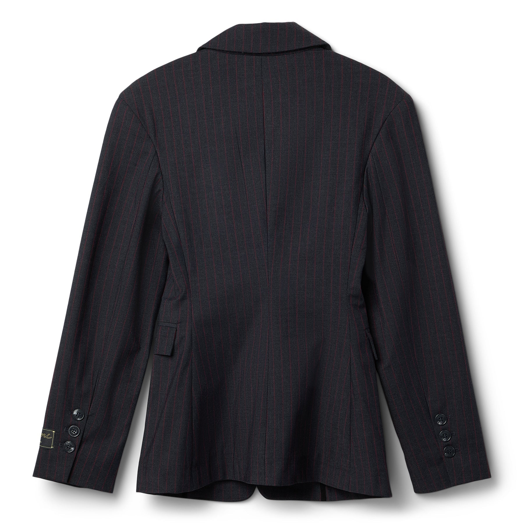 GANNI Stretch Stripe Blazer (Phantom)