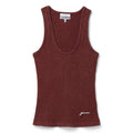 GANNI Heavy Rib Jersey Tank Top (Port royale)