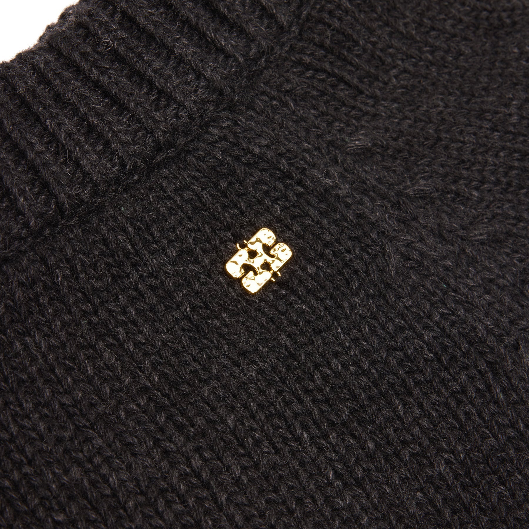 GANNI Wool Mix Mini Skirt (Phantom)