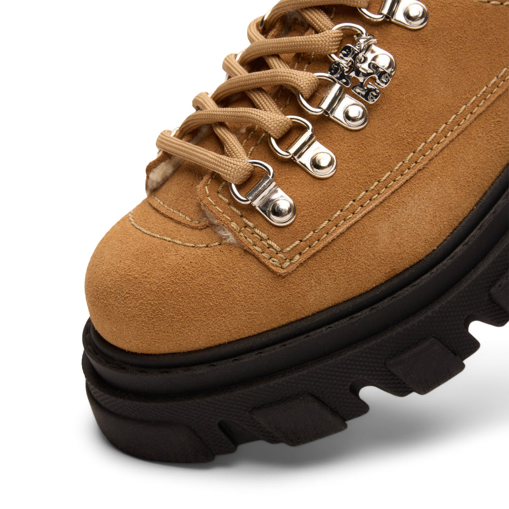 GANNI Cleated Derbies (Cognac)