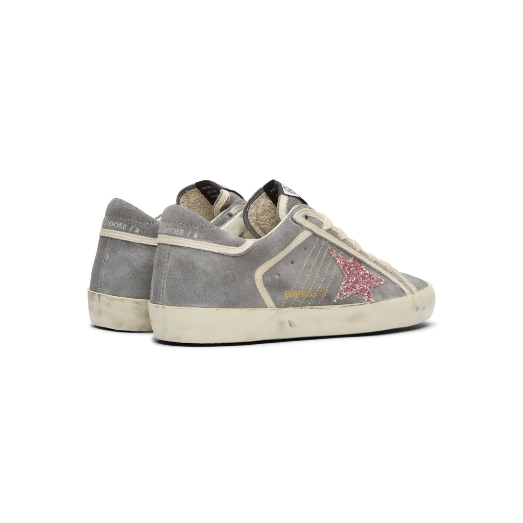 Golden Goose Super Star (Grey/Bubblegum pink)
