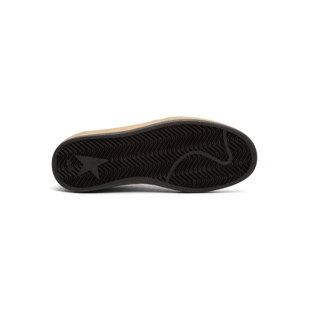 Golden Goose Ballstar Glitter Upper Nylon Tongue Suede (Black)