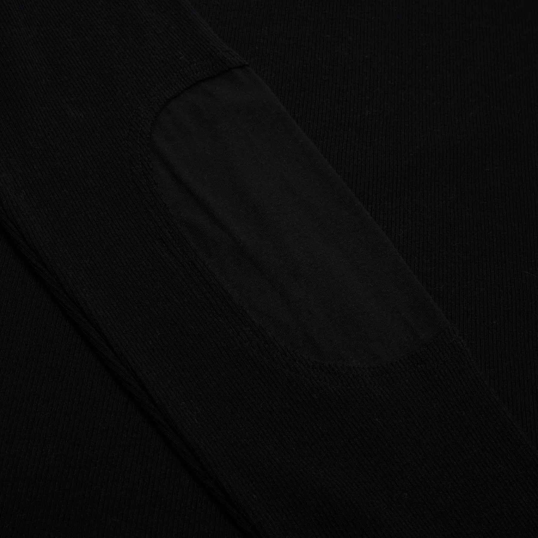 MM6 Maison Margiela Long-sleeved Top (Black)