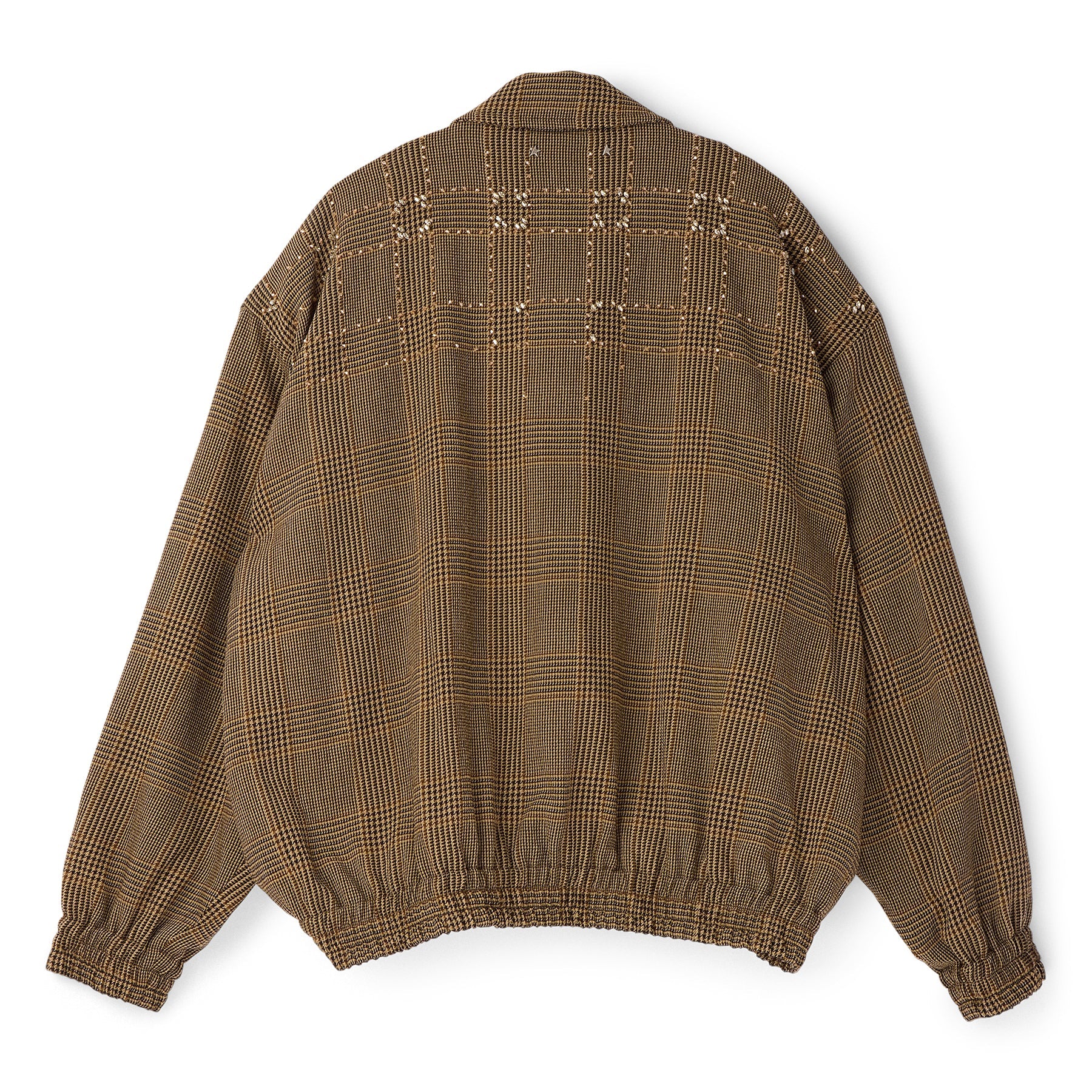 Golden Goose Wool Bomber Jacket (Brown/Beige)