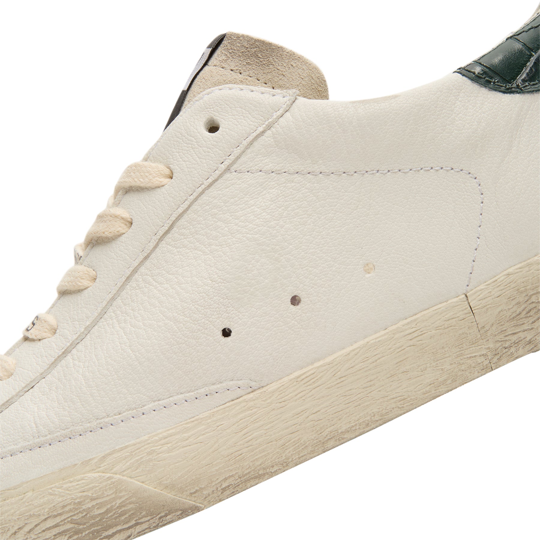 Golden Goose Super Star (White/Green)