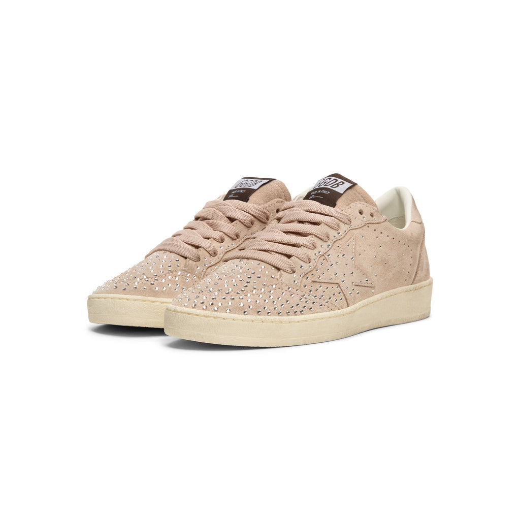 Golden Goose Ballstar Suede Upper Toe Tongue Star (Powder Pink)