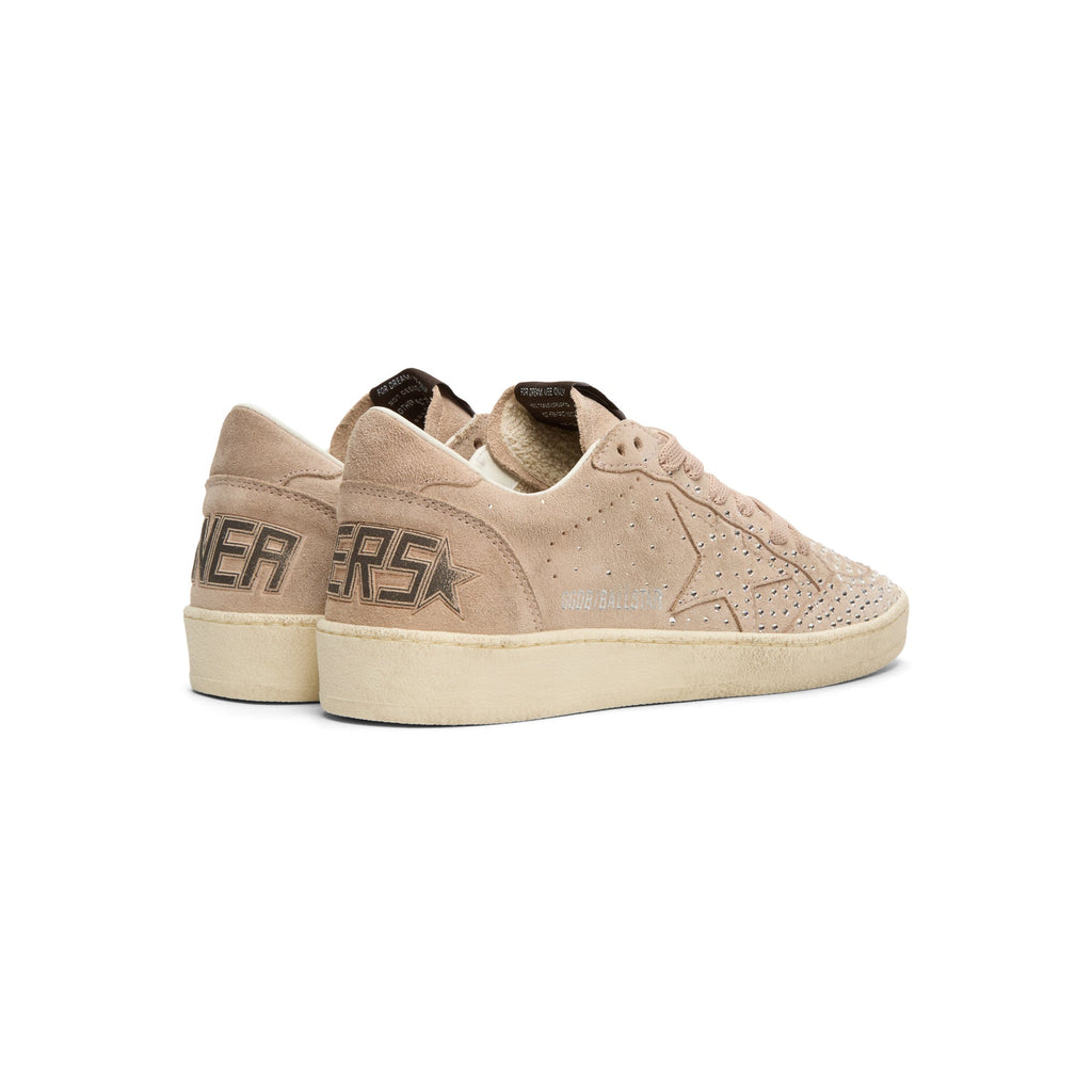 Golden Goose Ballstar Suede Upper Toe Tongue Star (Powder Pink)