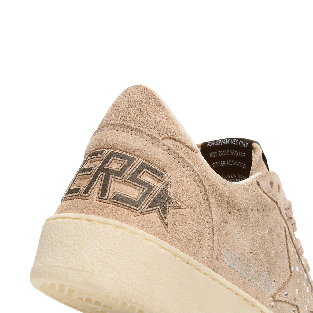 Golden Goose Ballstar Suede Upper Toe Tongue Star (Powder Pink)