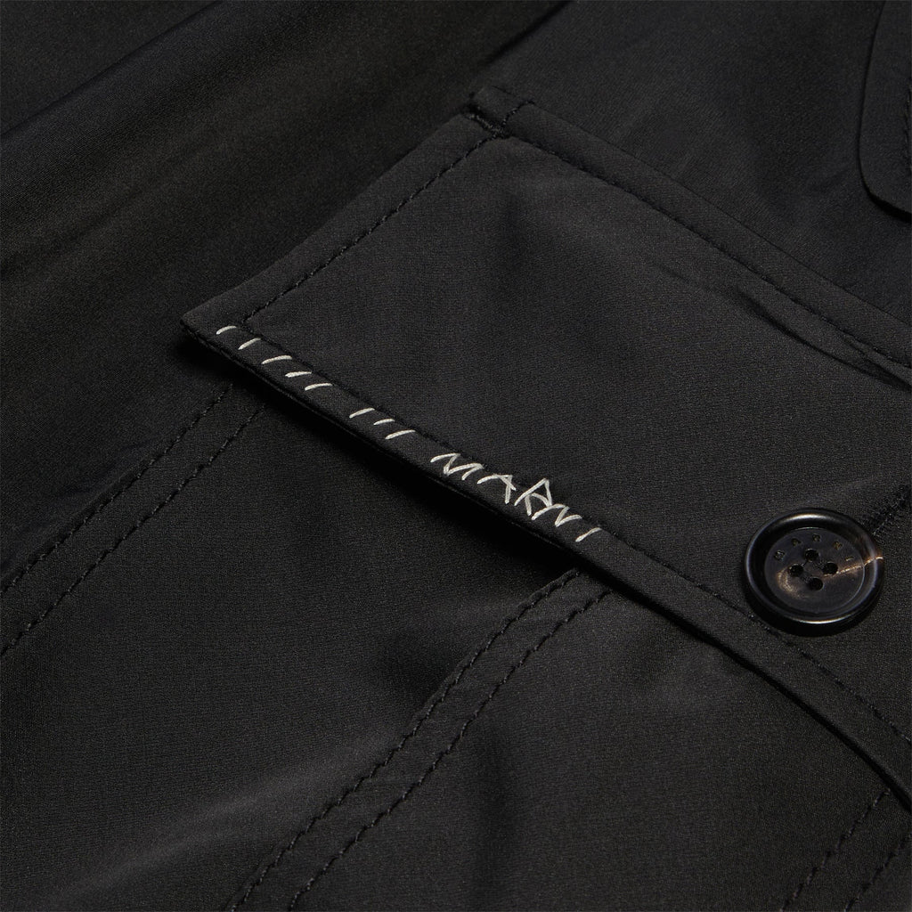 MARNI Water-repellent Taffeta Cargo Pants (Black)