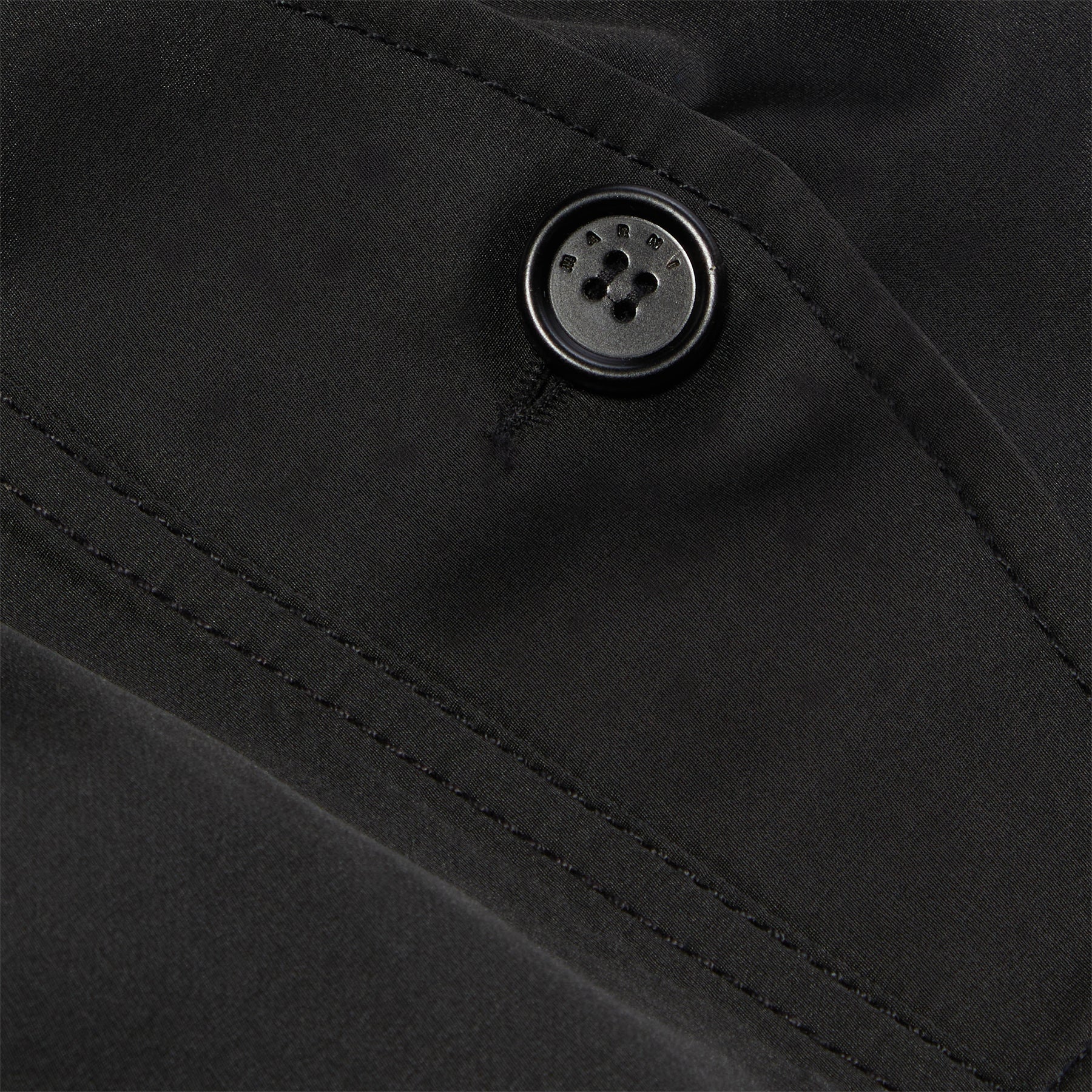 MARNI Water-repellent Taffeta Cargo Pants (Black)