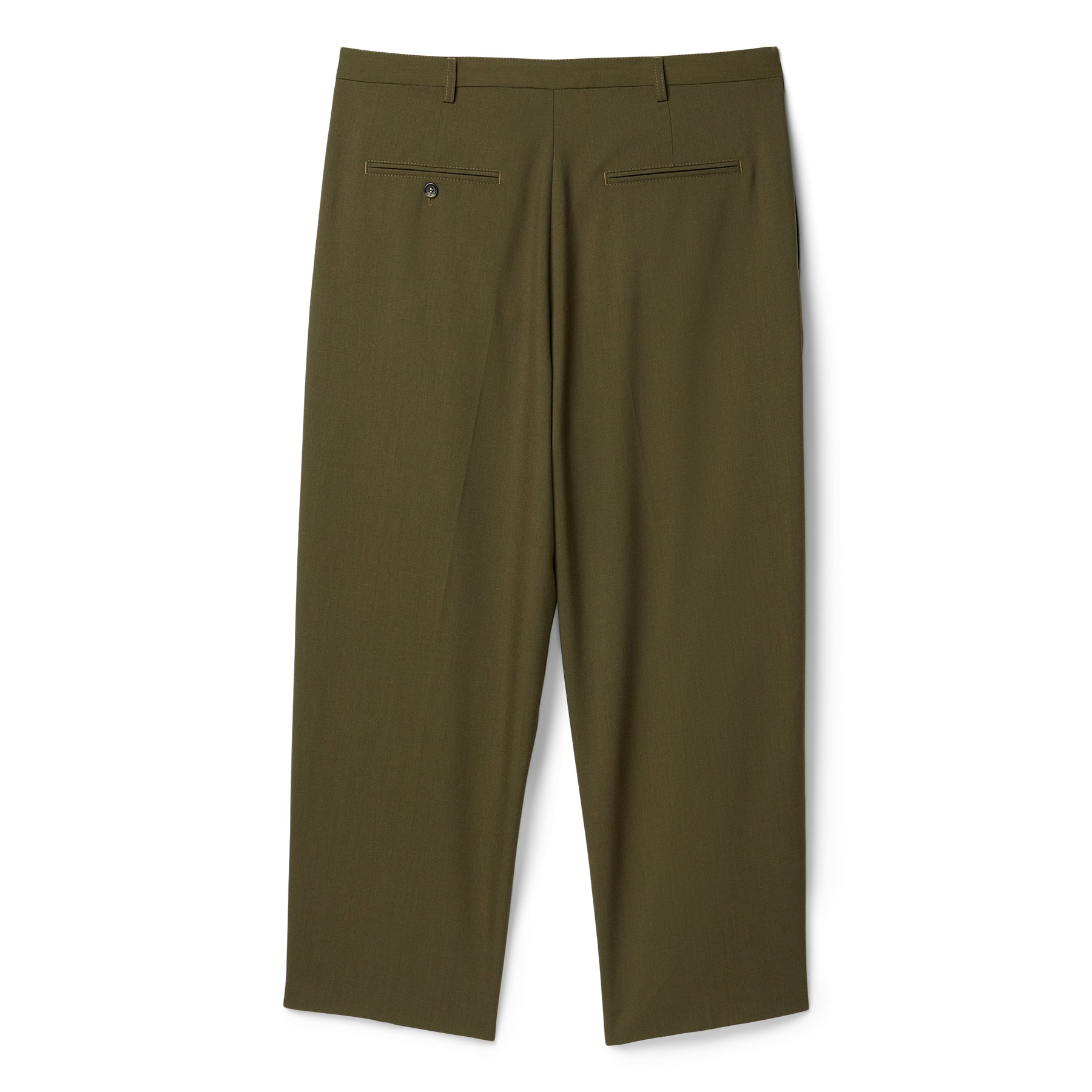 MARNI Wool Trousers (Deep sage)
