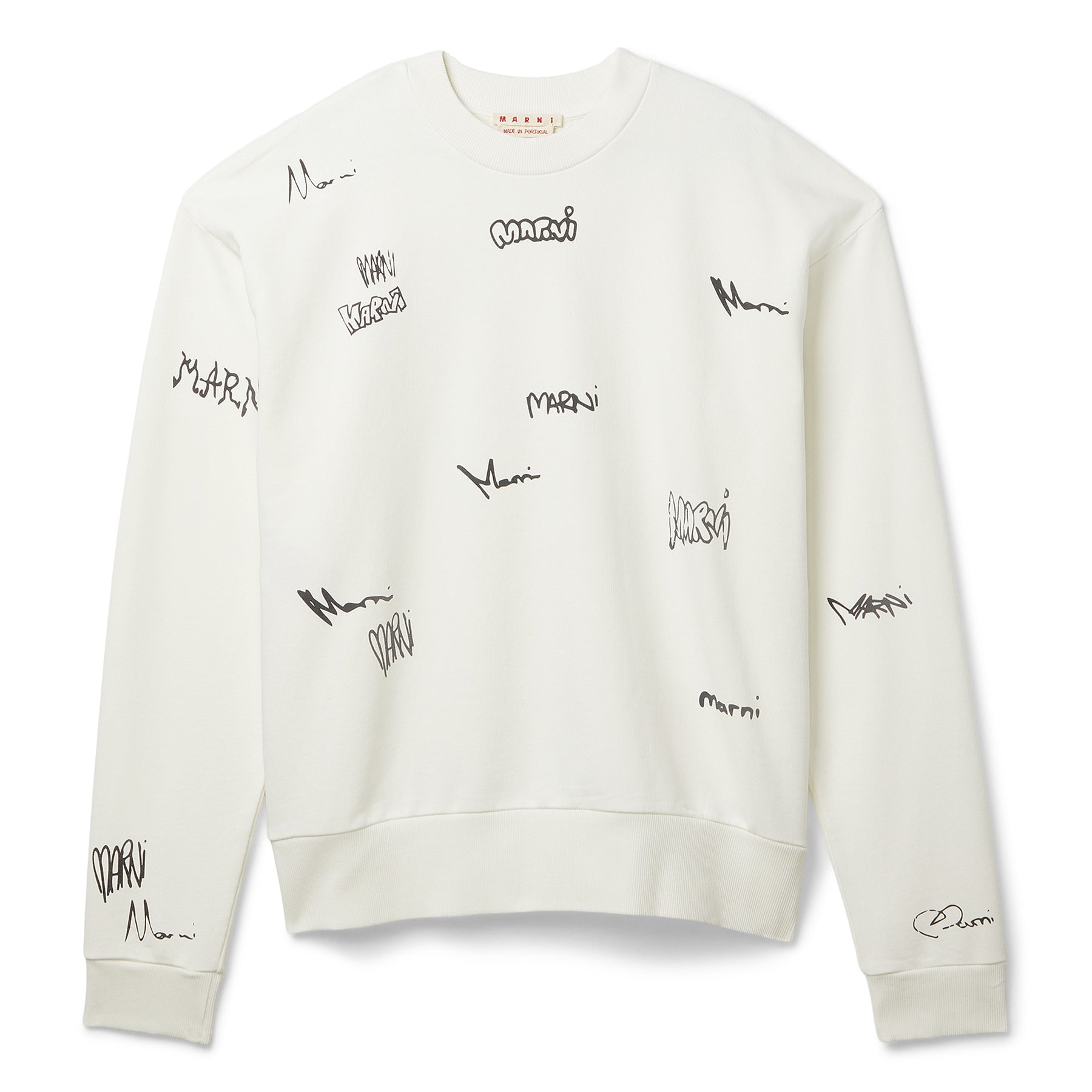 MARNI Logo Sweatshirt (Natural White)