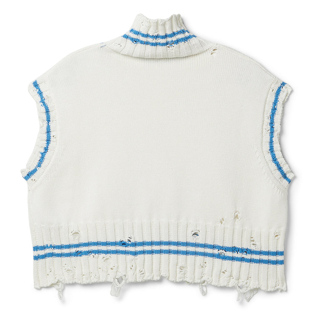 MARNI Cropped Turtleneck Sweater (Lily white)